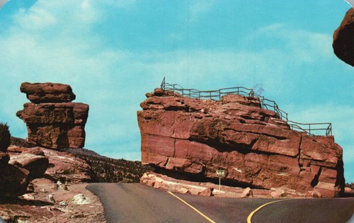 Postcard garden the gods - postcard,